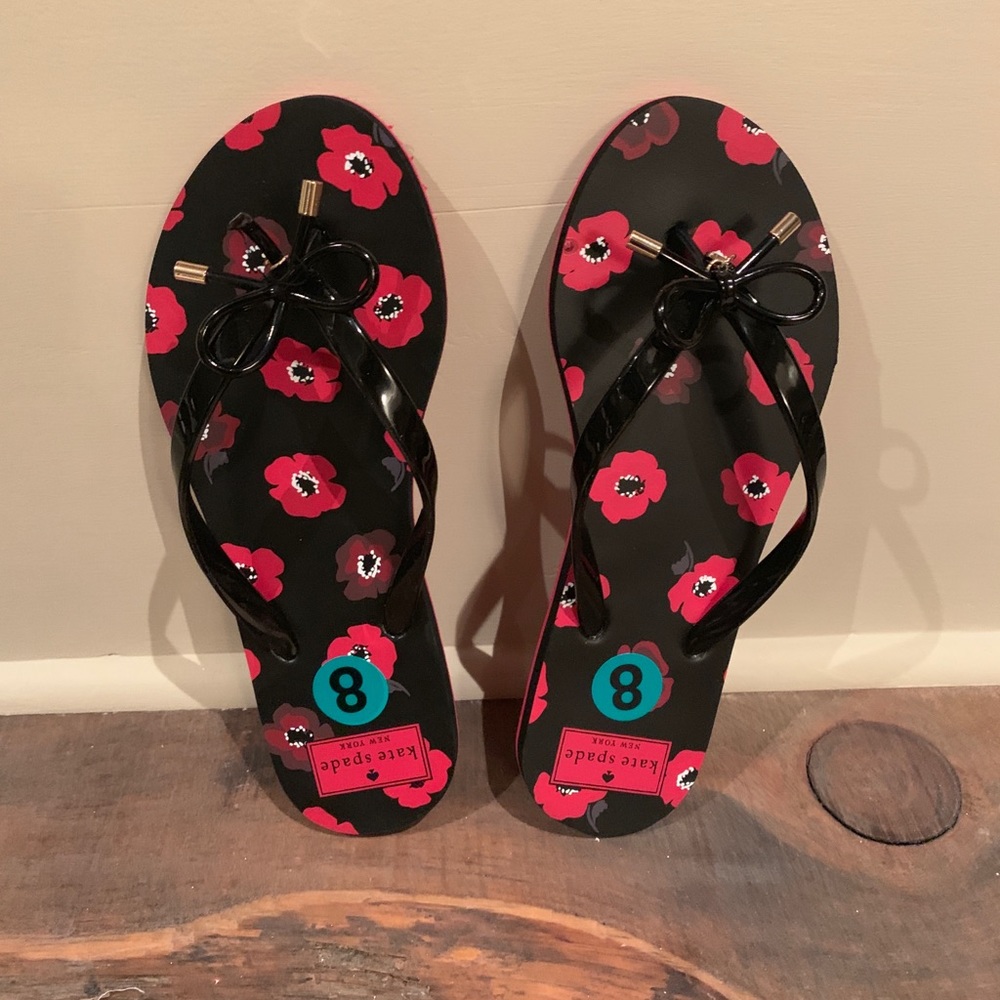 Kate Spade Flip Flops - Brand New - Sz. 8
